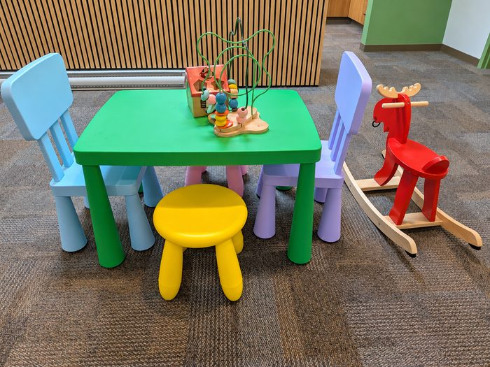 Coin des enfants — Accueil