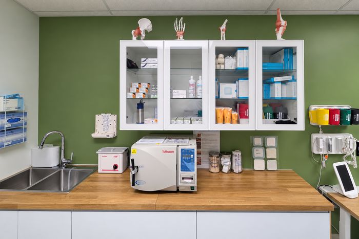 Matériel de stérilisation — Espace clinique A