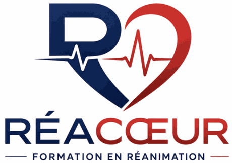 Logo de RéaCœur, formation en réanimation